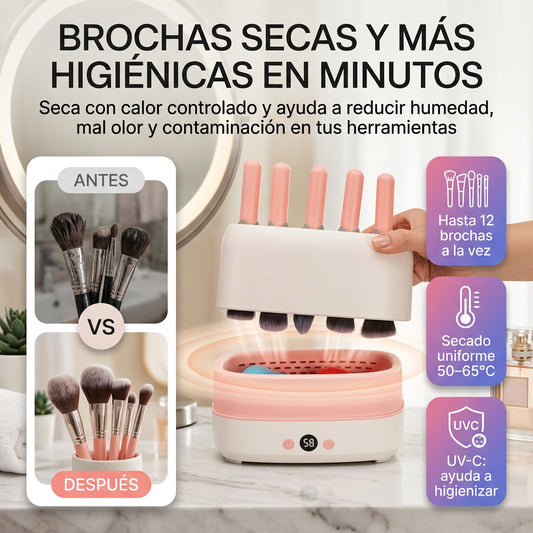 DryBrush Pro™ Secadora y Pre-esterilizadora de Brochas
